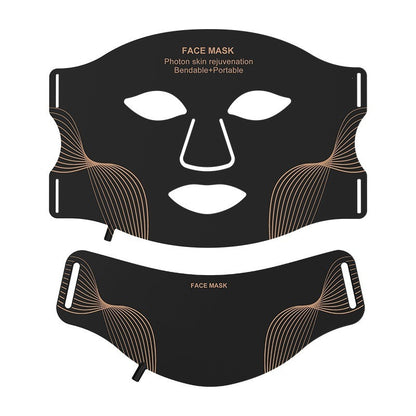 LED Glow therapy Facial Beauty Mask