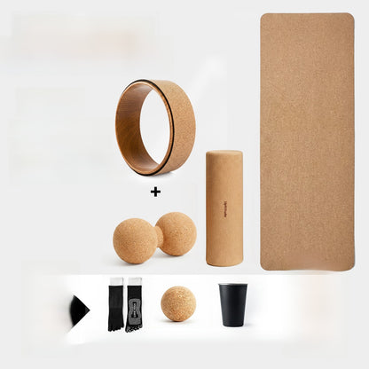 Natural Cork Balance Board Set - Yoga Foot & Ankle Strengthener