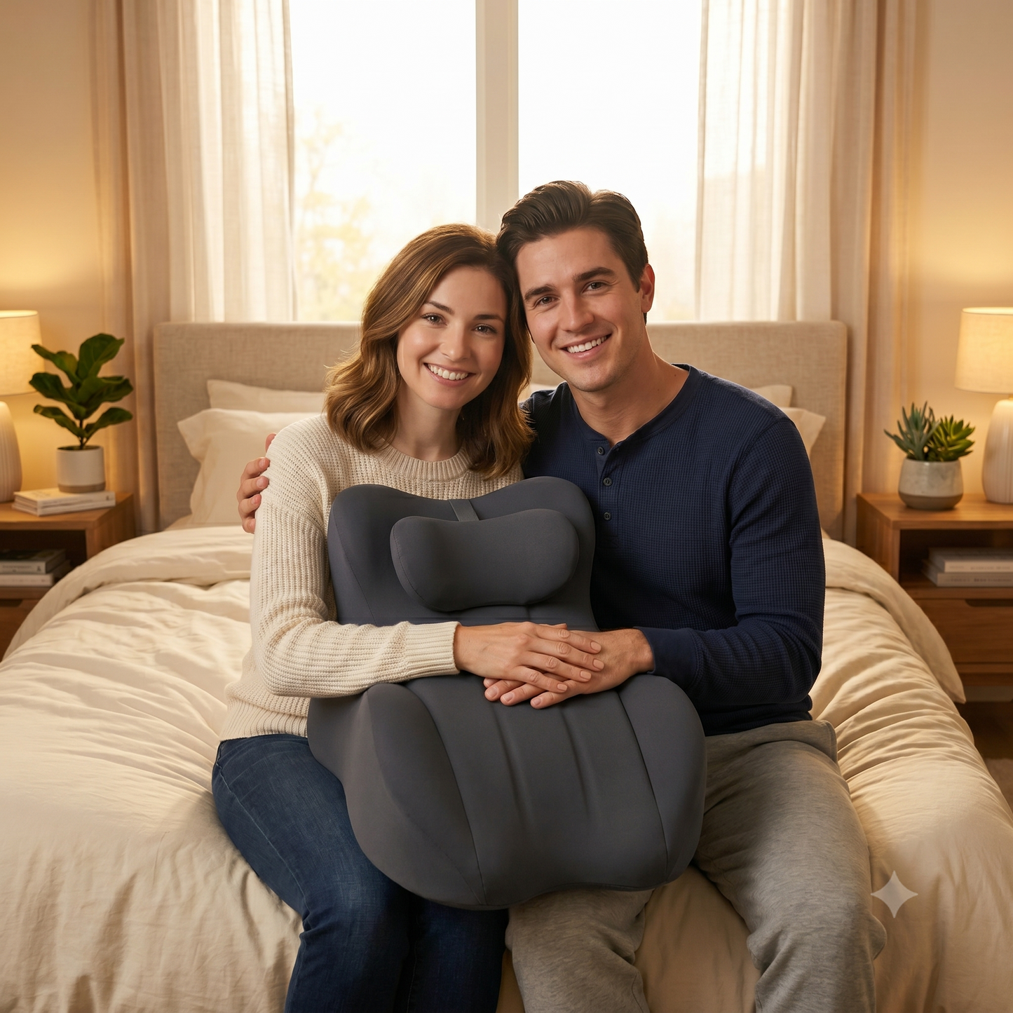 Couples Sweet Spot Pillow | Ergonomic Positioning – Fargoons