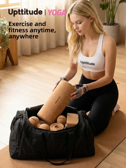 Natural Cork Balance Board Set - Yoga Foot & Ankle Strengthener