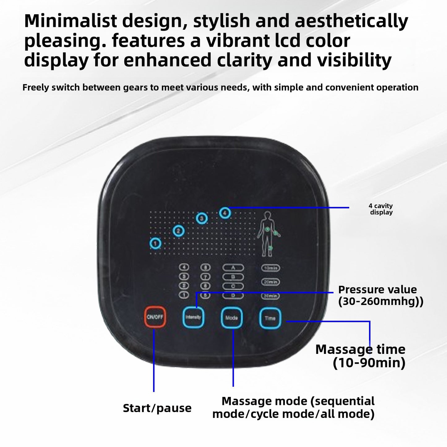 Faster Recovery System Massager Boots | Air Compression Leg Arm Waist Massager