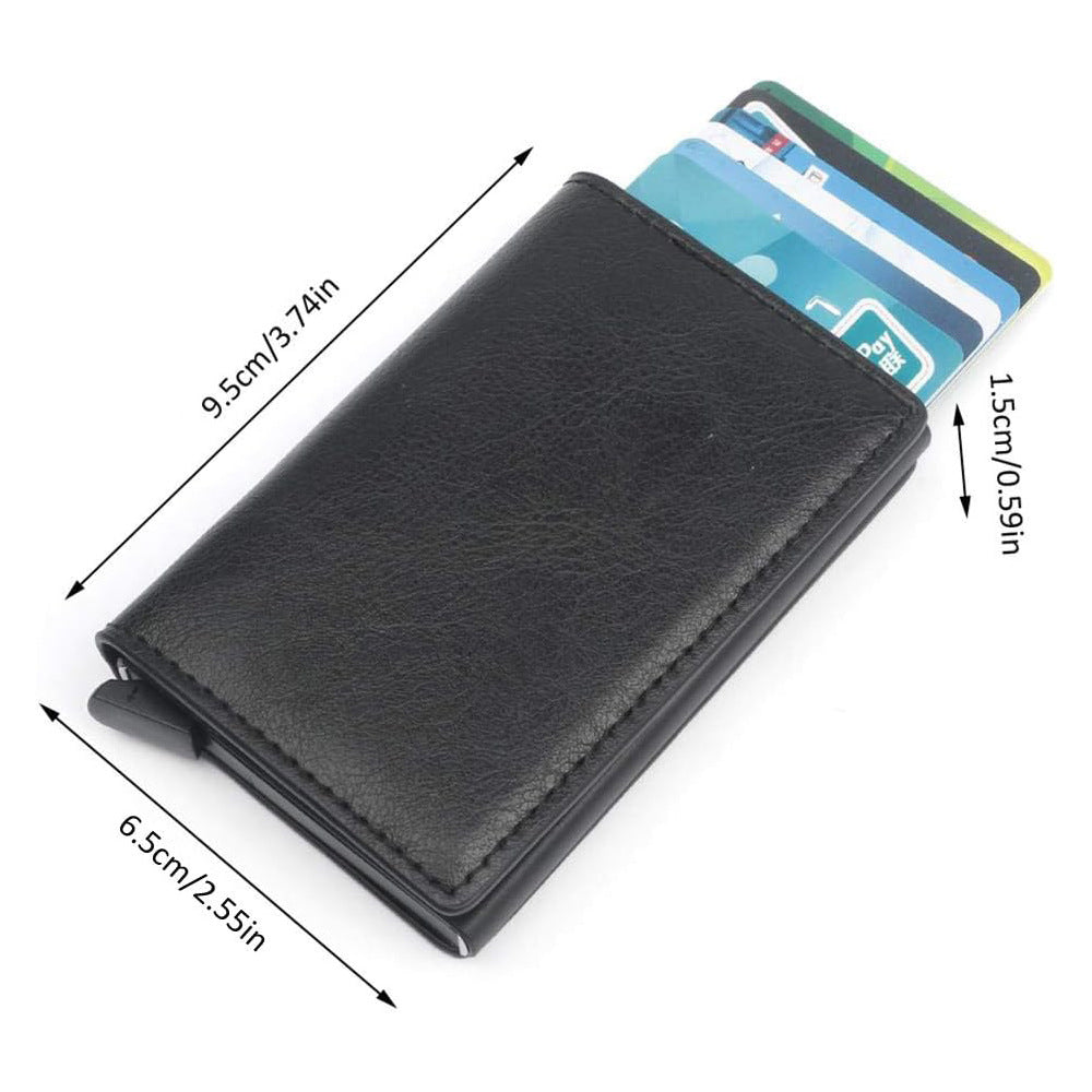 Anti-theft RFID protected Men's Wallet with Credit Card Holder