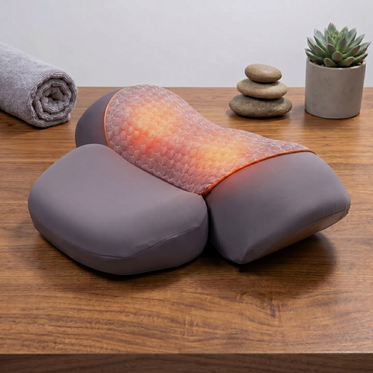 Fargoons Thera Pillow™ — 3-in-1 Heated Neck Massager with Traction