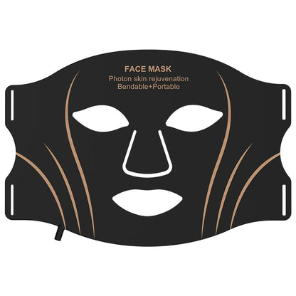 LED light therapy Silicone beauty mask