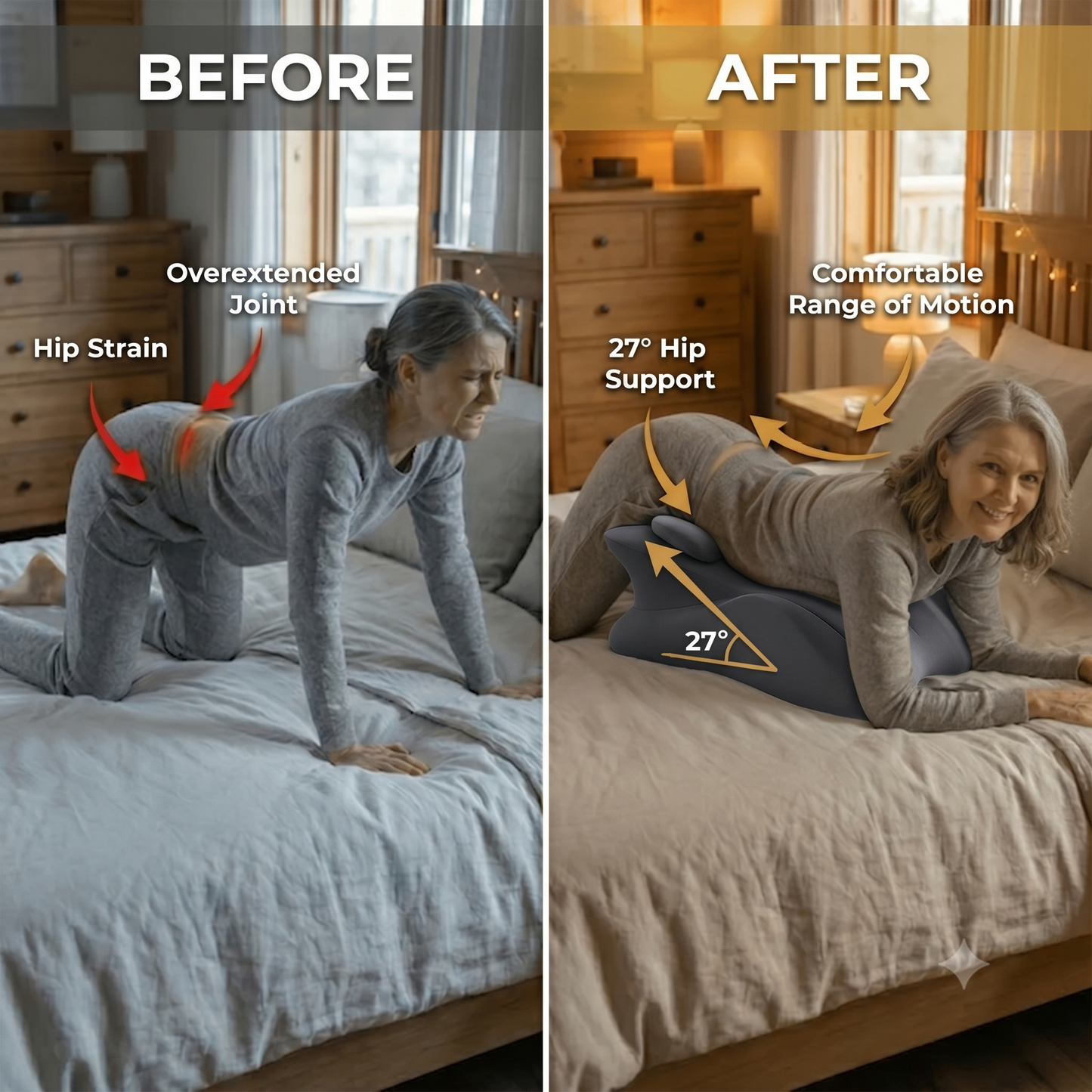 Couples Sweet Spot Pillow | Ergonomic Positioning – Fargoons