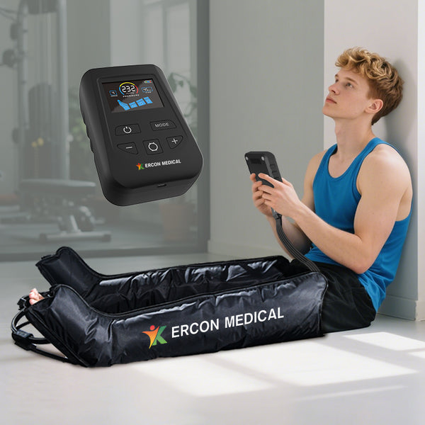 Air Kompressions-Beinmassagegeräte Stiefel | Recovery System - ERCON Fargoons