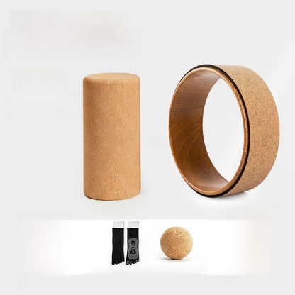 Natural Cork Balance Board Set - Yoga Foot & Ankle Strengthener