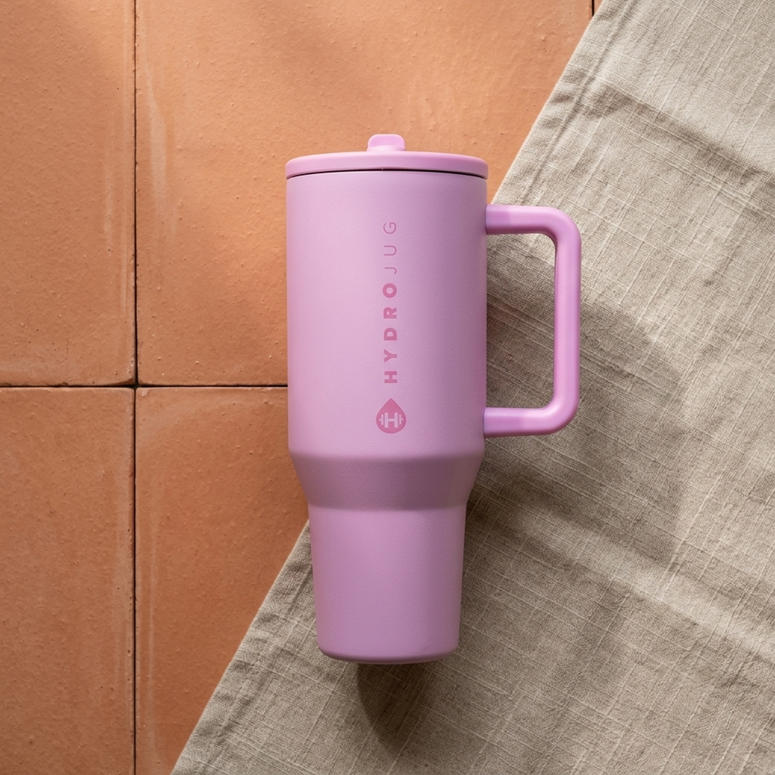 HydroJug Traveler 40oz Insulated Tumbler with Handle & Straw