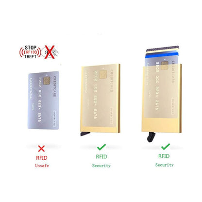 Fargoons RFID Blocking Men's Smart Wallet | Slim Anti-Theft Card Holder